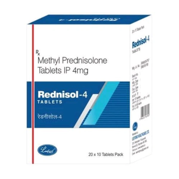 Rednisol 4 Tablet - 1 Strip