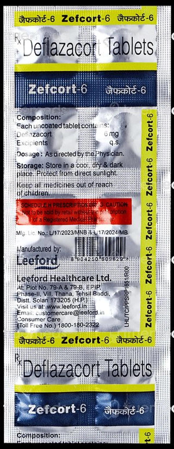Zefcort Tablet - 1  Strip