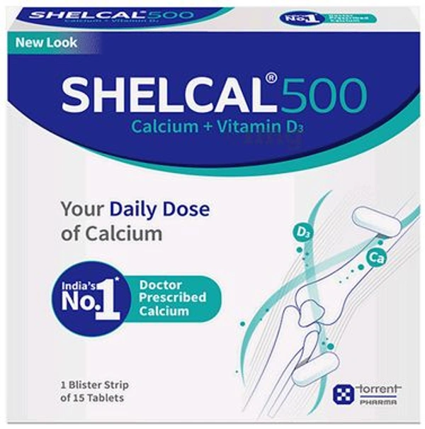 Cal2Sil 500 Tablet - 1 Strip