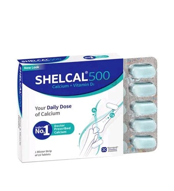 Cal2Sil 500 Tablet - 1 Strip