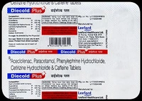 Diecold Tablet - 1 Strip