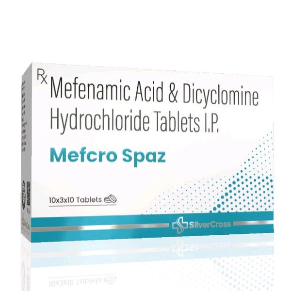 Mefcro Soaz Tablet - 1 Strip