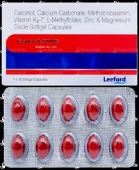 Geomax D3 Strong Softgel Tablet - 1 Strip