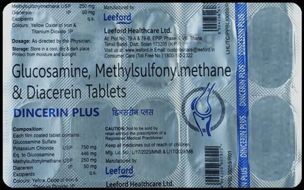 Dincerin Plus Tablet - 1 Strip