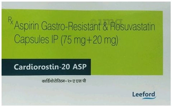 Cardiorostin ASP 20 Capsule - 1 Strip