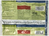 Cardiorostin ASP 20 Capsule - 1 Strip