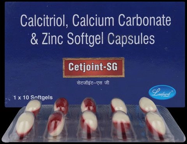 Cetjoint SG Soft Gelatin Capsule - 1 Strip