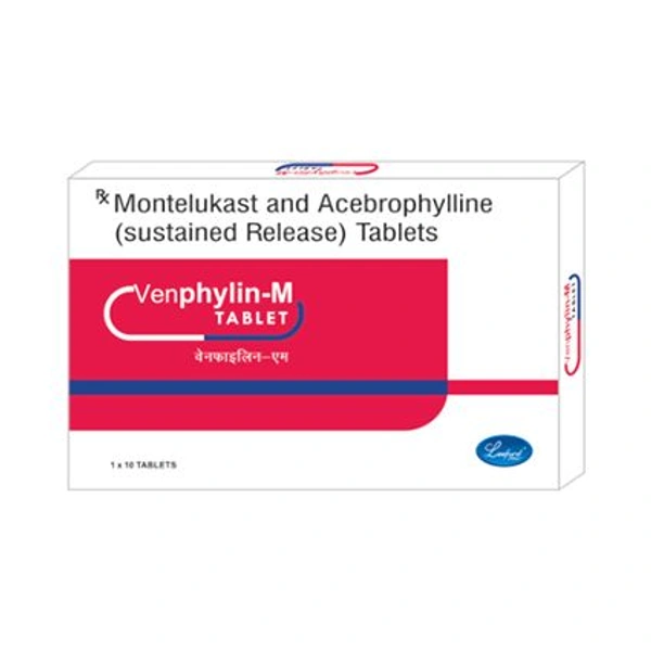 Venphylin-M Tablet - 1 Strip