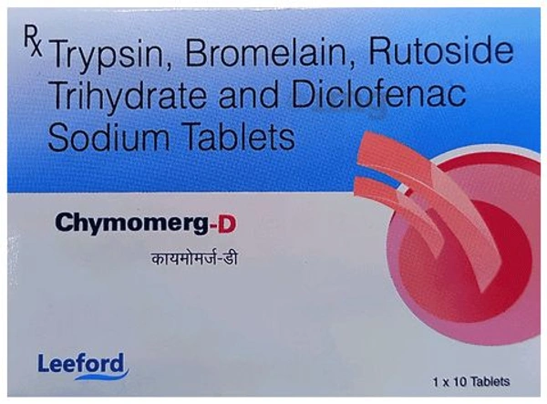 Chymomerg D Tablet - 1 Strip