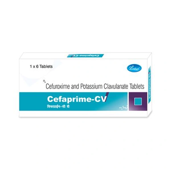 Cefaprime-CV Tablet - 1 Strip
