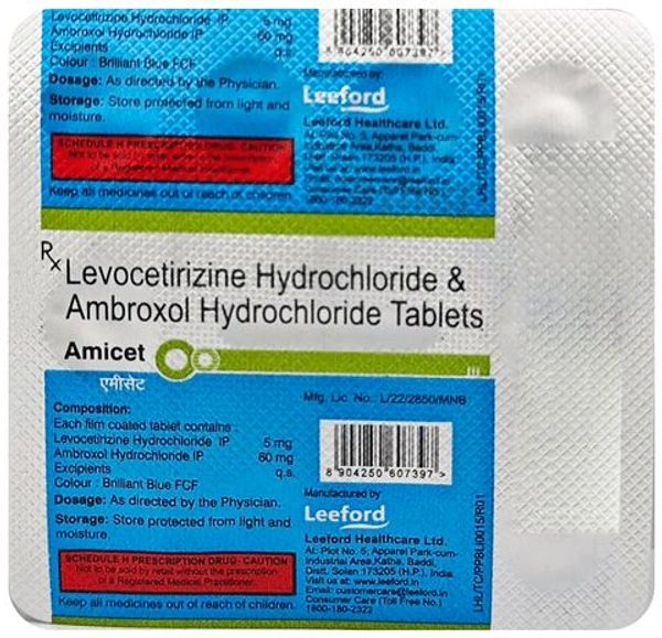 Amicet Tablet - 1 Strip