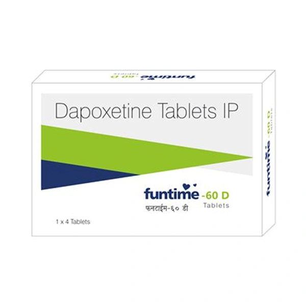 Funtime 60 D Tablet - 1 Strip