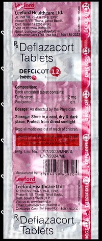Defcicot 12 Tablet  - 1 Strip