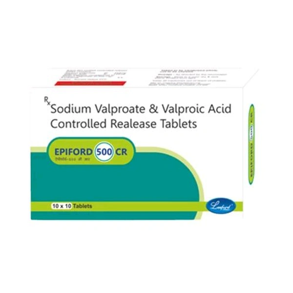 Epiford 500 CR Tablet - 1 Strip