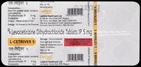 L Cetriver Tablet - 1 Strip