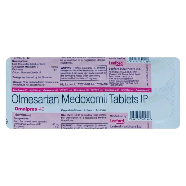Omnipres 40 Tablet - 1 Strip