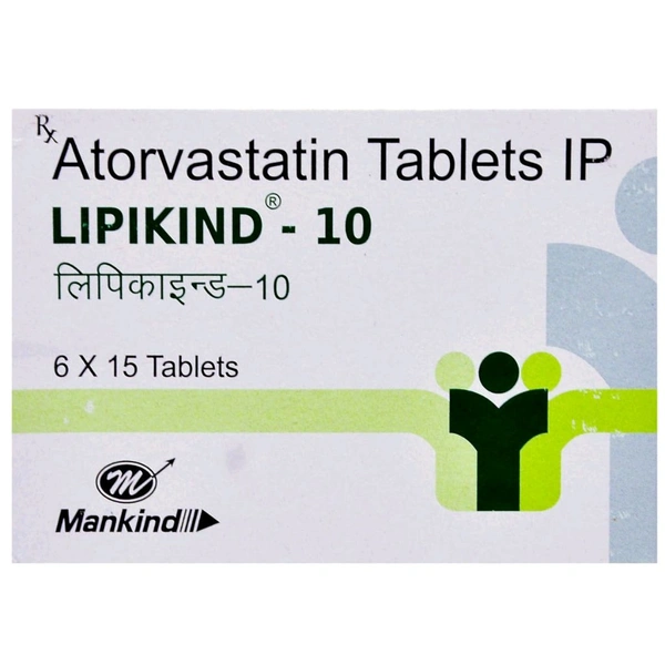 Lipikind 10 Tablet - 1 Strip
