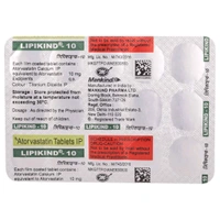 Lipikind 10 Tablet - 1 Strip