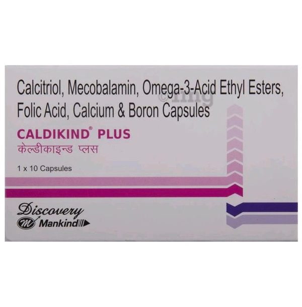 Caldikind Plus Soft Gelatin Capsule - 1 Strip