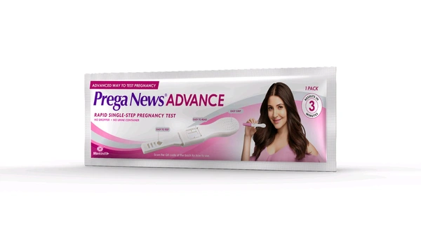 Prega News Advance Pregnancy Rapid Single-Step Test Kit  - 1 Piece