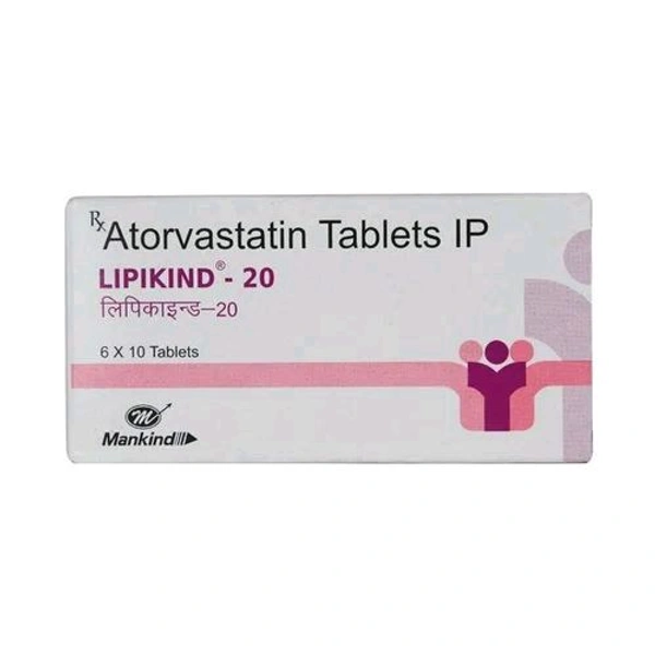 Lipikind 20 Tablet - 1 Strip