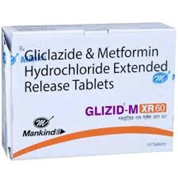 Glizid-XR 60 Tablet - 1 Strip