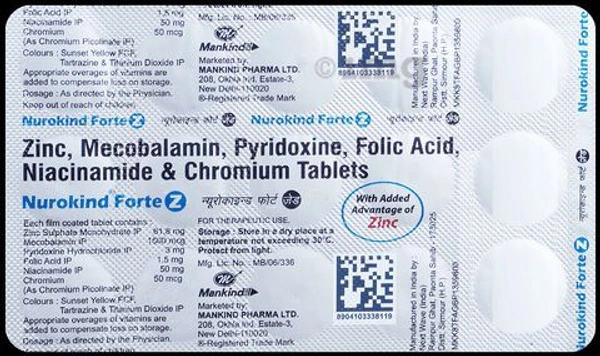Nurokind Forte Z Tablet  - 1 Strip
