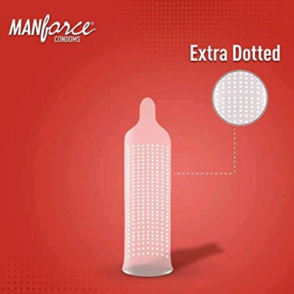 Manforce Dots 1740 Condom  - 1 Piece
