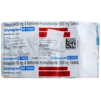 Gliptagreat M 1000 Tablet - 1 Strip