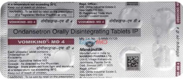 Vomikind -MD 4 Tablet - 1 Strip