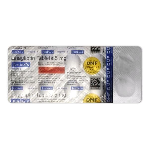 Juslina 5mg Tablet - 1 Strip