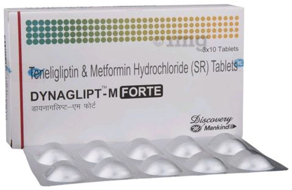 Dynaglipt-M Forte Tablet  - 1  Strip