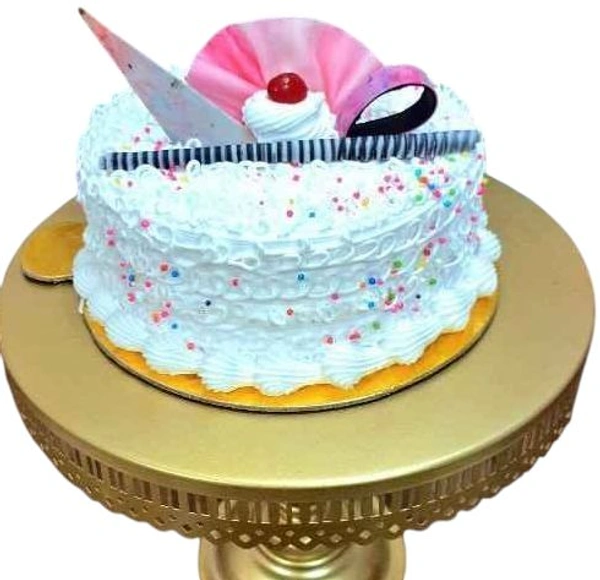 Vanilla Cream Cake - 500 Gm