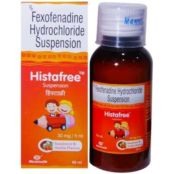 Histafree Suspension Raspberry & Vanilla  bottle  - 1 Bottle