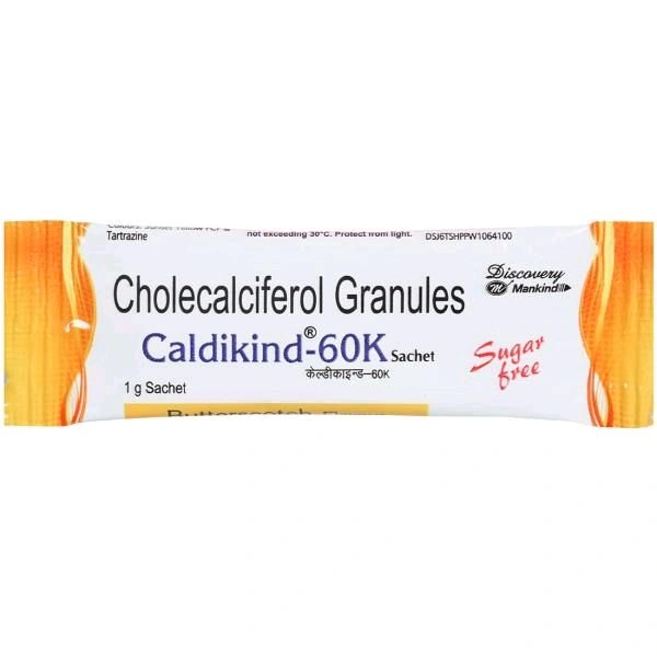 Caldikind 60K Sachet Butterscotch - 1 STRIP