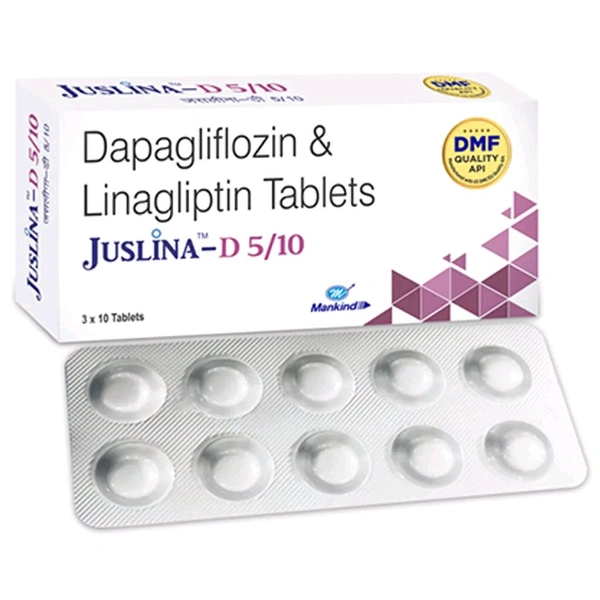 Juslina-D Tablet - 1 Strip
