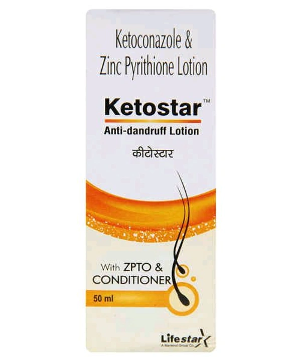 Ketostar Anti Dandruff  Lotion - 1 Tube