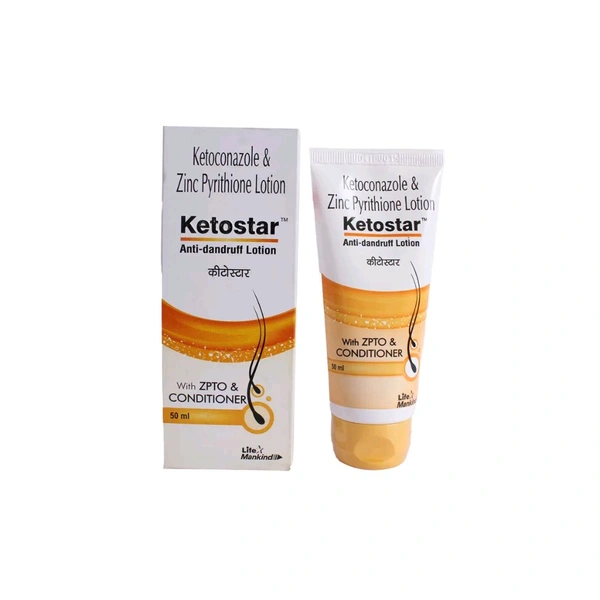 Ketostar Anti Dandruff  Lotion - 1 Tube