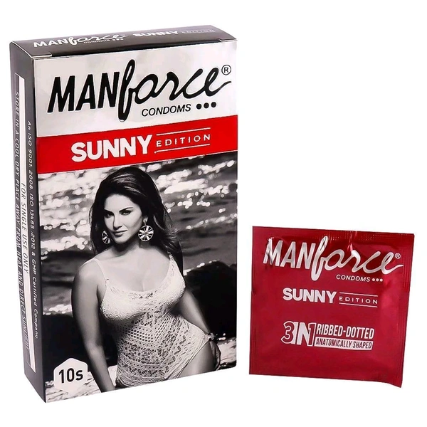 Manforce Sunny Edition Condom - 1 Pieace