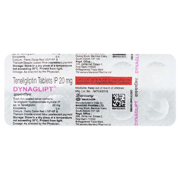 Dynaglipt L Tablet - 1 Strip