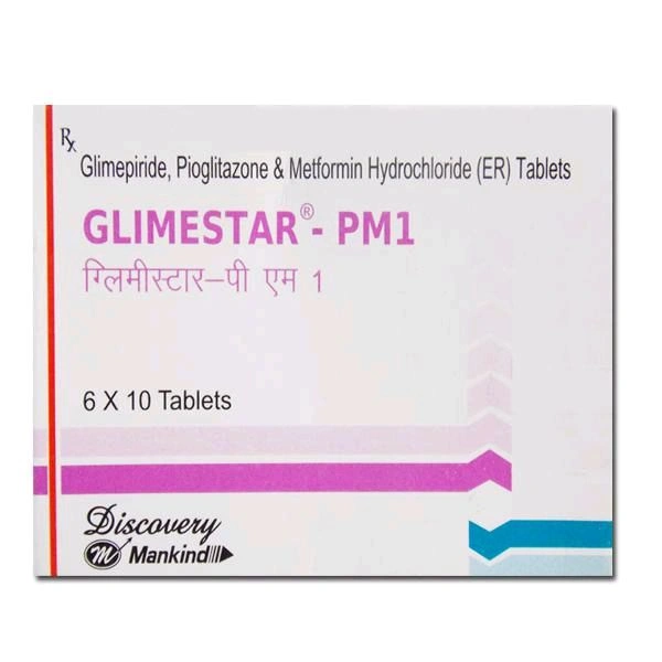 Glimestar-PM1 Tablet  - 1 Strip