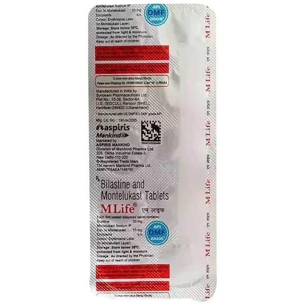 Mlife Tablet - 1 Strip