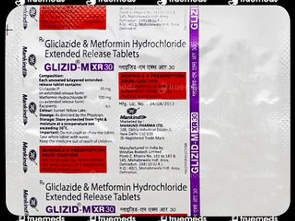 Glizid-M XR 30 Tablet - 1 Strip