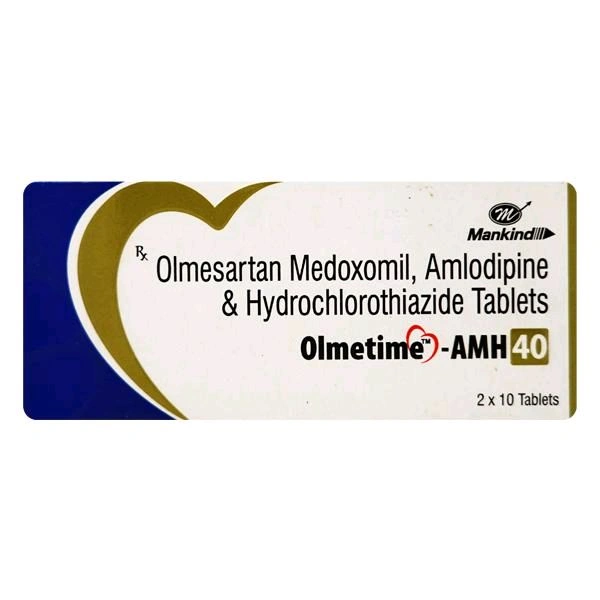 Olmetime-AM 40 Tablet - 1 Strip