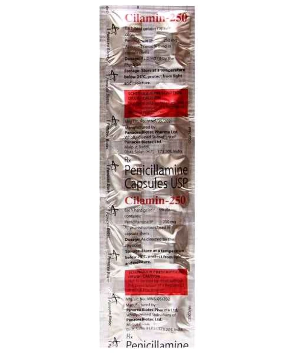 Cilamin 250 Capsule - 1 Strip