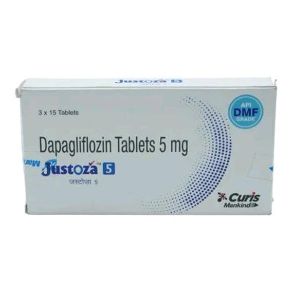 Justoza 5mg Tablet - 1 Strip