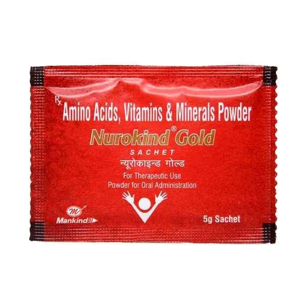 Nurokind Gold with Amino Acids, Vitamins & Minerals | Powder - 1 Pieace