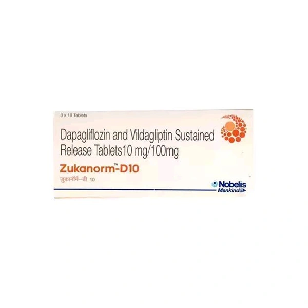 Zukanorm-D  Tablet - 1 Strip