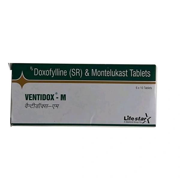 Ventidox-M Tablet SRP - 1 Strip