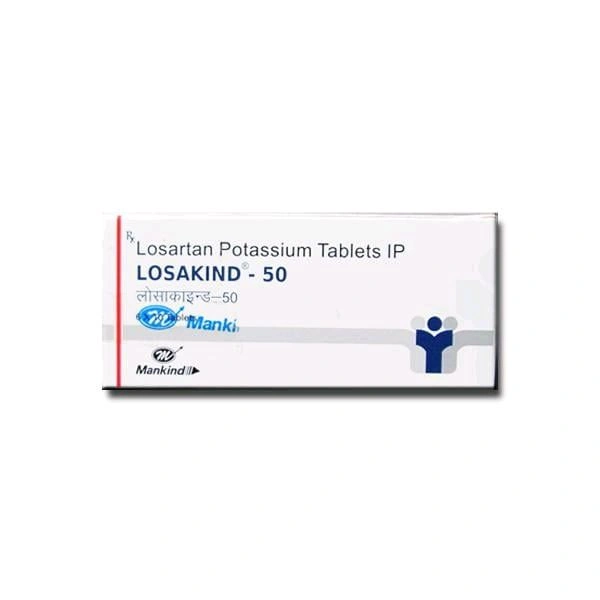 Losakind 50 Tablet - 1 Strip